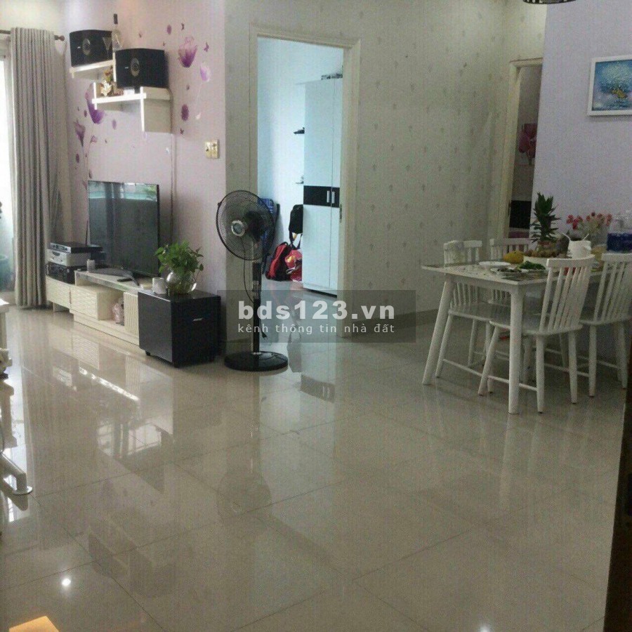 Cho thuê căn hộ Blue Saphire - Bình Phú, Quận 6, lầu cao, view thoáng mát, DT 75m2, 2PN, giá 8tr/tháng, có nội thất
