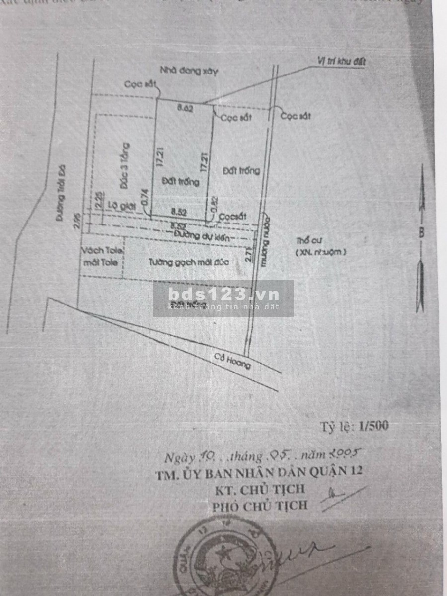 Nhà bán quân 12 . 102 m2 4 phòng cho thuê thu nhâp 10 triêu môt tháng