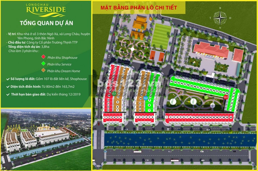 Bán đất xã Long Châu Yên Phong Bắc Ninh