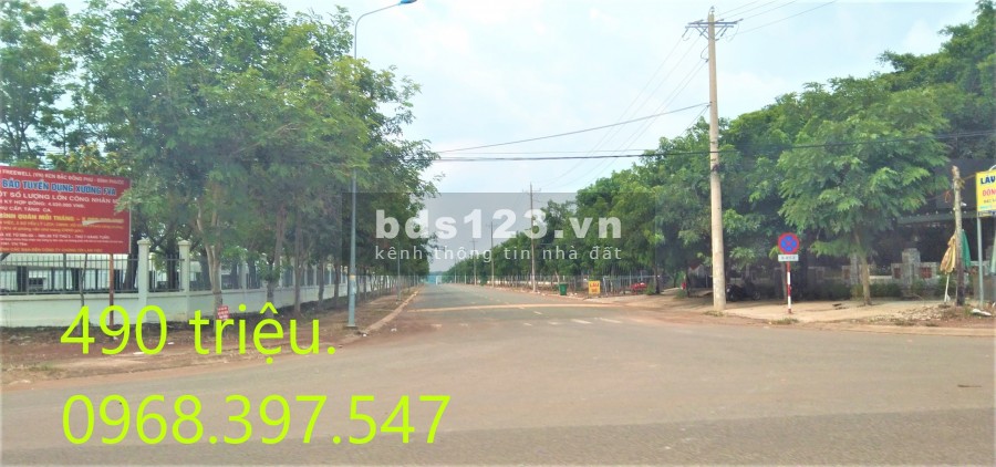 Cuối năm kẹt vốn cần bán gấp nền đất khu cn Bắc Đồng Phú giá rẻ