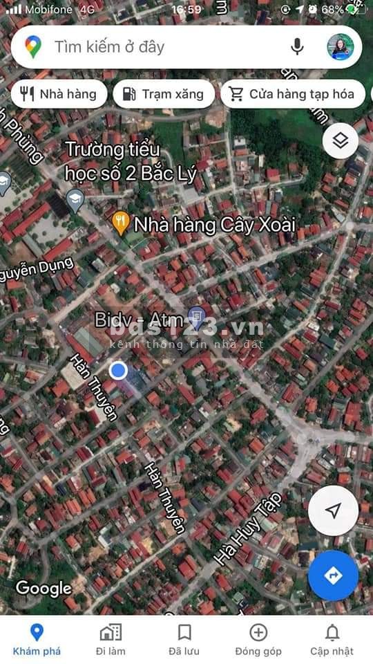 Bán đất chợ Công Đoàn - Bắc Lý, ngang 7.5m, phù hợp để kinh doanh, giá đầu tư