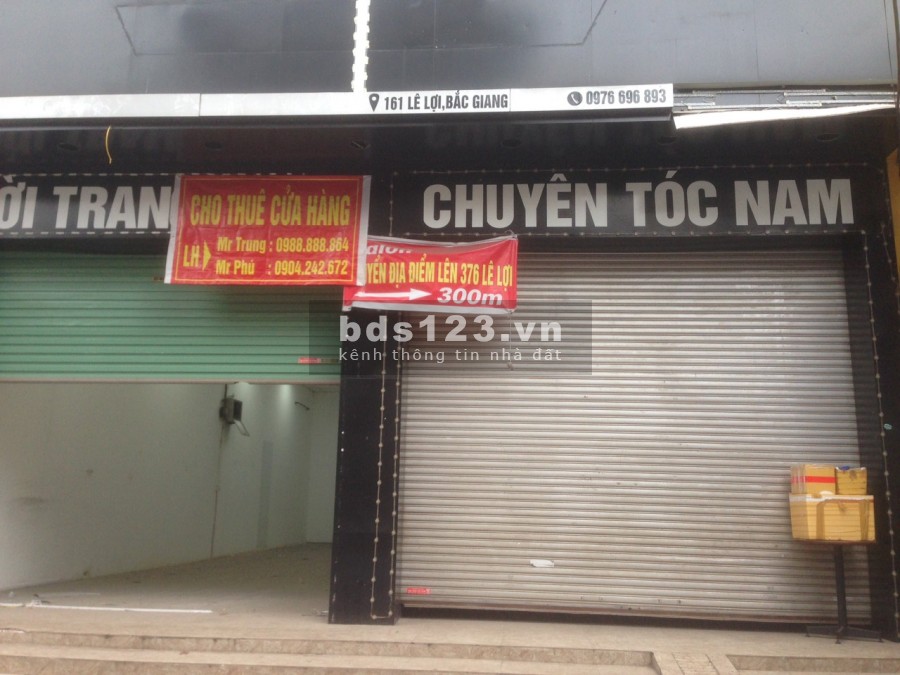 Mặt bằng kinh doanh siêu đẹp trung tâm tp Bắc Giang