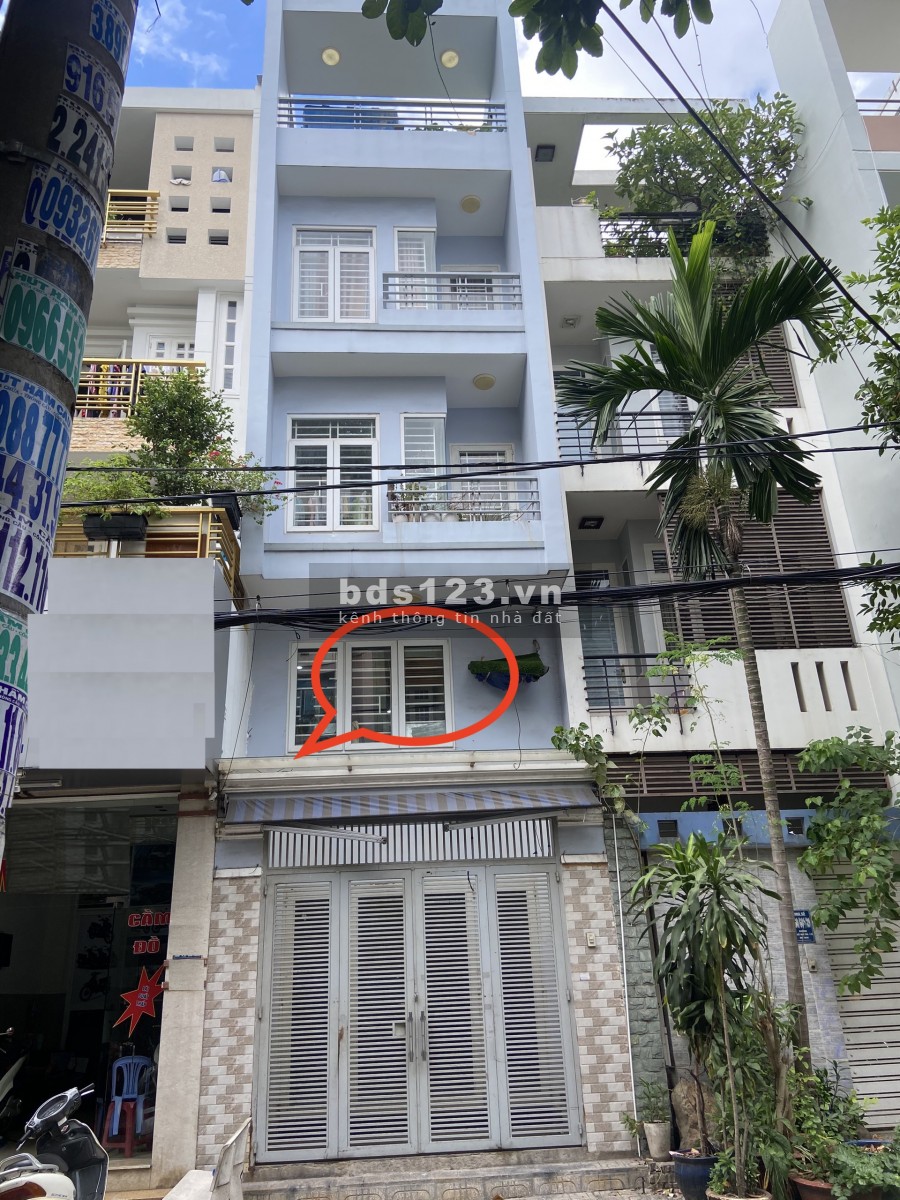 Nhà HXT D2 4x22m, 2 mặt tiền trước sau, 4x22m, trệt, lửng, 3 lầu