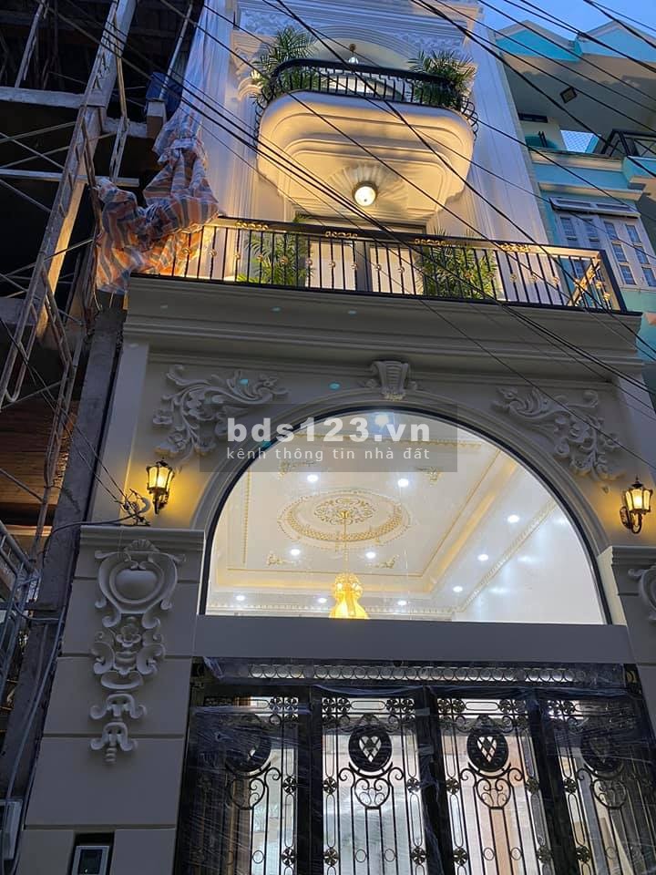 Bán villa HXH Phan Huy Ích P12 Gò Vấp 5 tầng 75m2(5x15) giá rẻ 7.9 tỷ