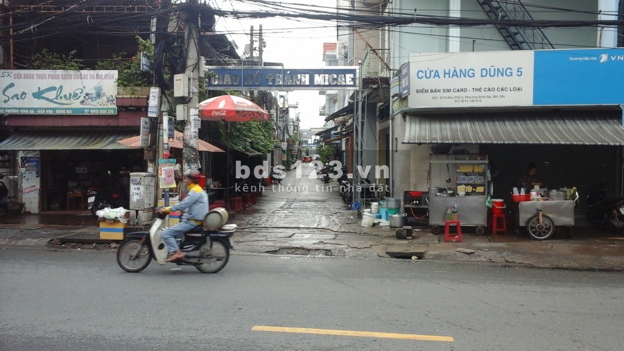 BÁN NHÀ 2 MẶT TIỀN, 1T2L CÁCH TRẦN QUỐC TOẢN-BÌNH ĐA 80M, 193 M2, 5.7 TỶ.