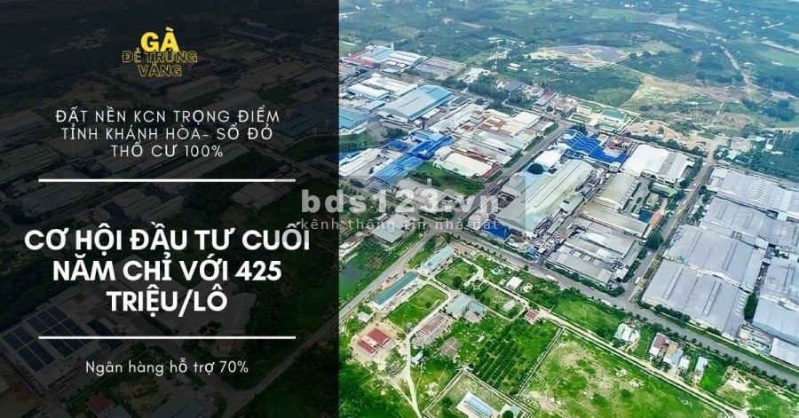 Đất nền khu công nghiệp Suối Dầu, Cam Lâm và những yếu tố cần có để tăng giá