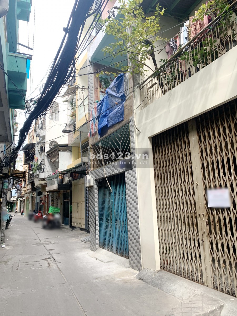 Nhà (3.7*14.2m/lầu) hẻm xe hơi đỗ cửa đường 3/2 P12 Q11