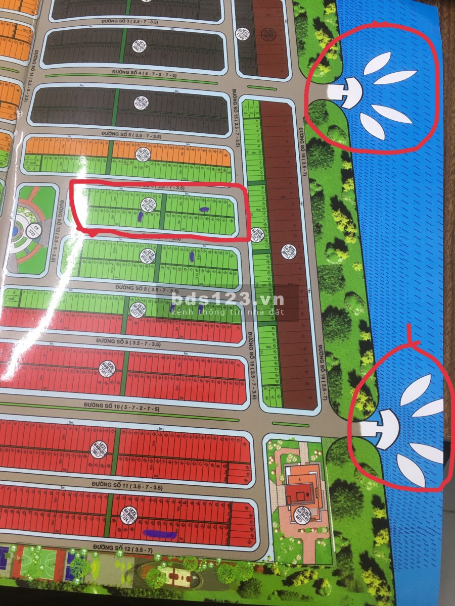 Bán gấp 2 nền gần Cảng 80m2 thổ cư 387tr