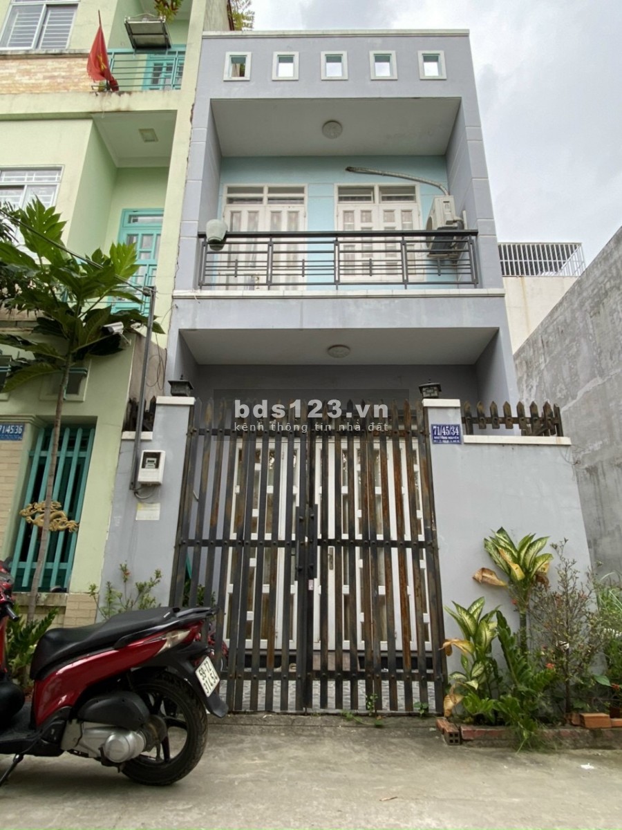Bán Nhà phố 1 Lầu 2 PN đường nhựa 6m - Đào Tông Nguyên, Nhà Bè, giá 3,37 tỷ