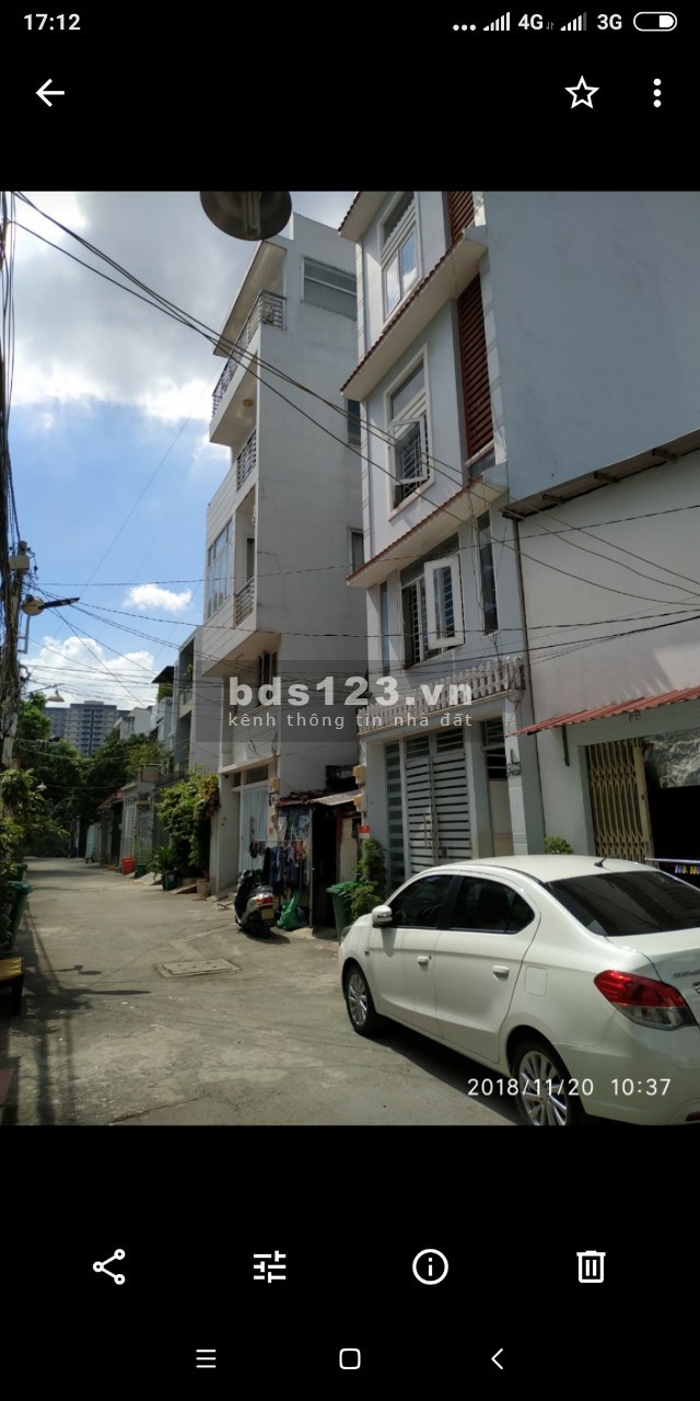 Nhà 6x19m hẻm 21 đường 10 lý phục man phường bình thuận Q7+ 9,5 tỷ