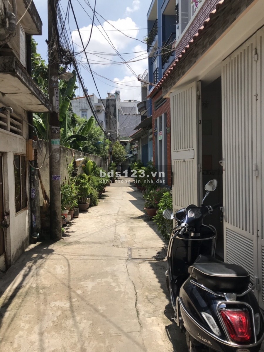 Bán Nhà Hẻm Đường Thống Nhất P 16 Gò Vấp Dt 4x9,2 Hẻm Xe Hơi.