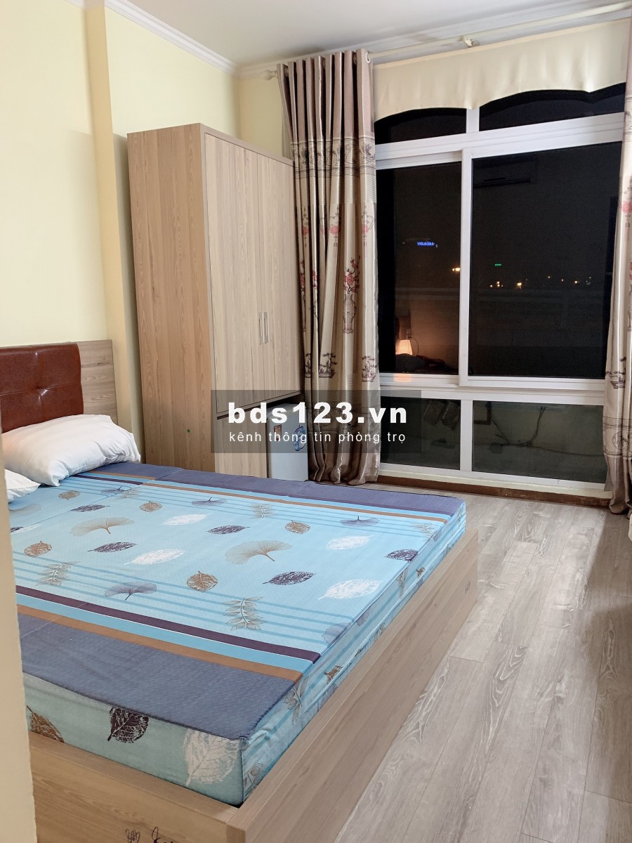 Cho thuê phòng đẹp mê ly chỉ việc xách vali vào ở tại mặt phố Nguyễn Chánh, gần Big C Thăng Long