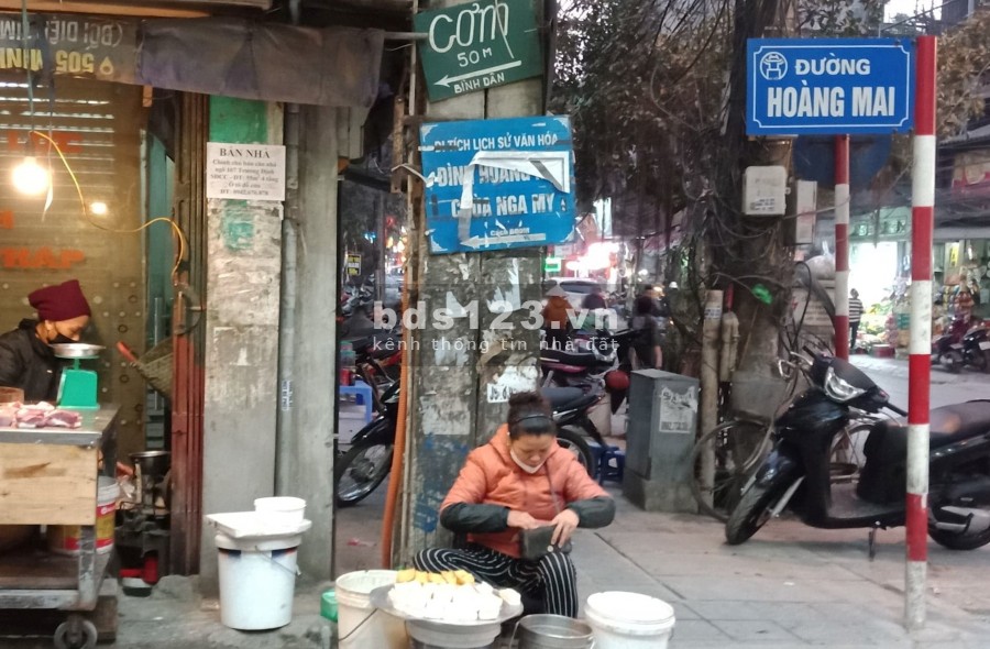 Nhà hiếm nội đô đường Hoàng Mai, phân khúc nhà 2 tỷ