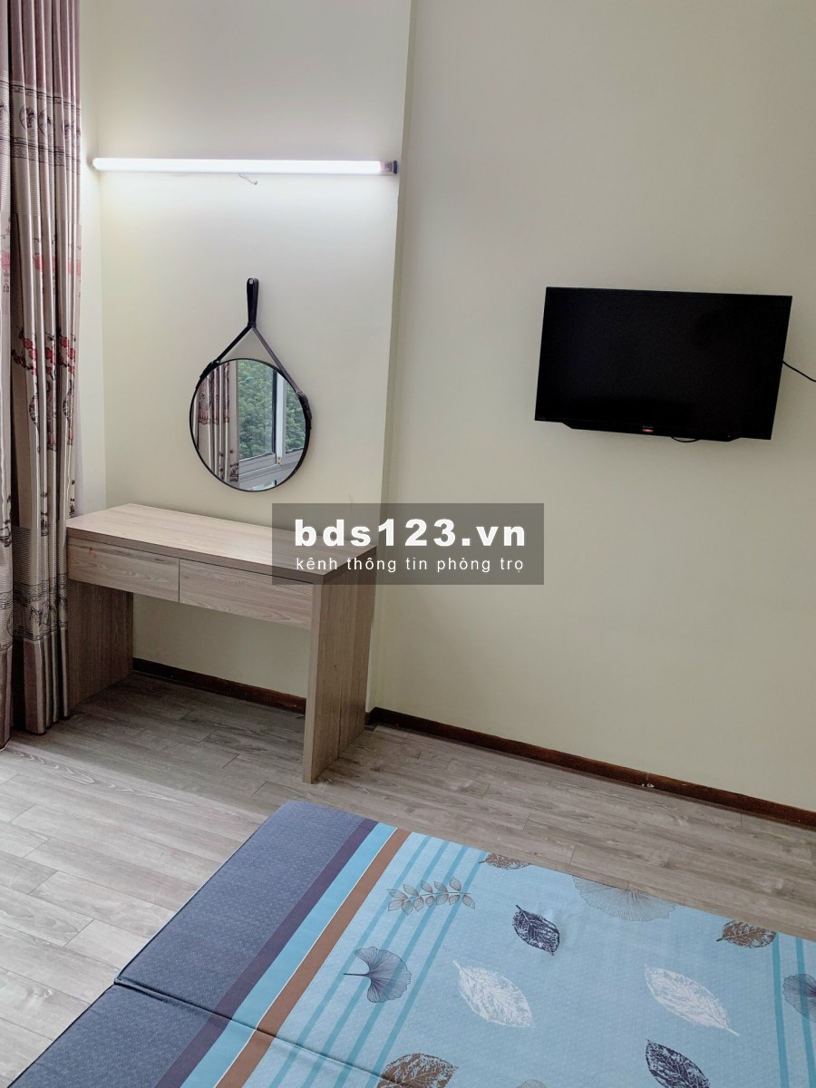 Cho thuê phòng đẹp mê ly chỉ việc xách vali vào ở tại mặt phố Nguyễn Chánh, gần Big C Thăng Long