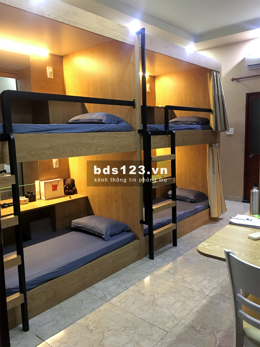 Ký túc xá cao cấp Bình Thạnh 4người/phòng