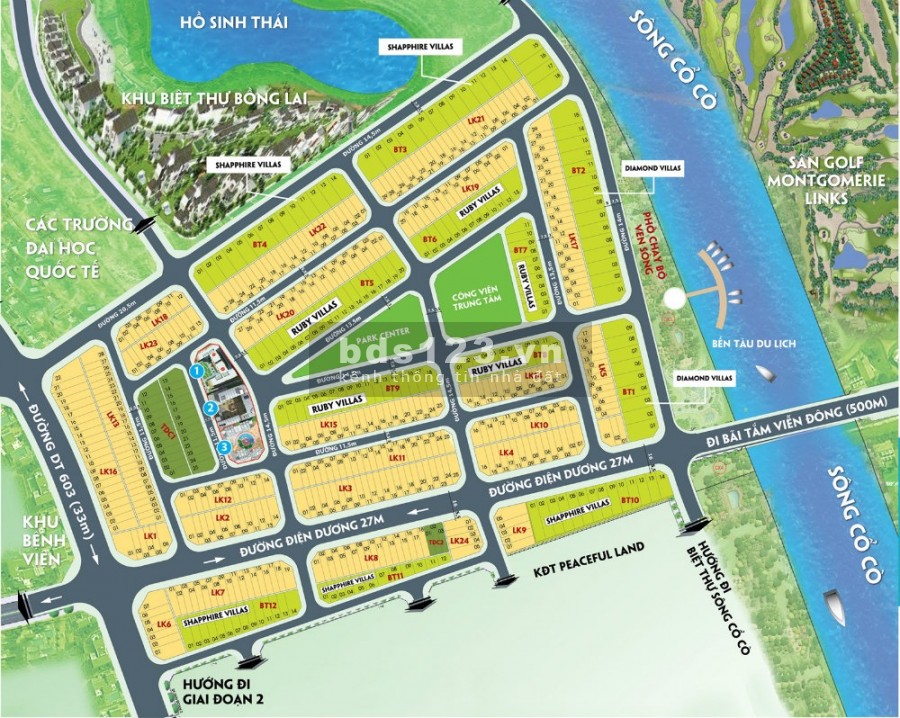 Bán lô Green City kề góc trục đường 27m lề 5m Dũng Sỹ Điện Ngọc, giá 3 tỷ