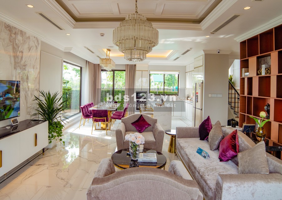 Đầu năm Bán gấp cắt lãi BIỆT THỰ ĐƠN LẬP 15x15m, 4pn, view kênh đào, 7ty2 Waterpoint Bến Lức Long An, lh 0936777853