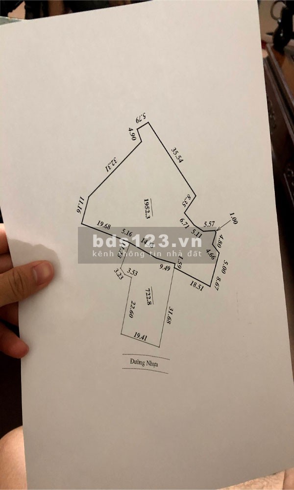Chính chủ bán khu đất rộng 2675m2, tại Sóc Sơn, Hà Nội,giá 13tỷ LH 0345823828