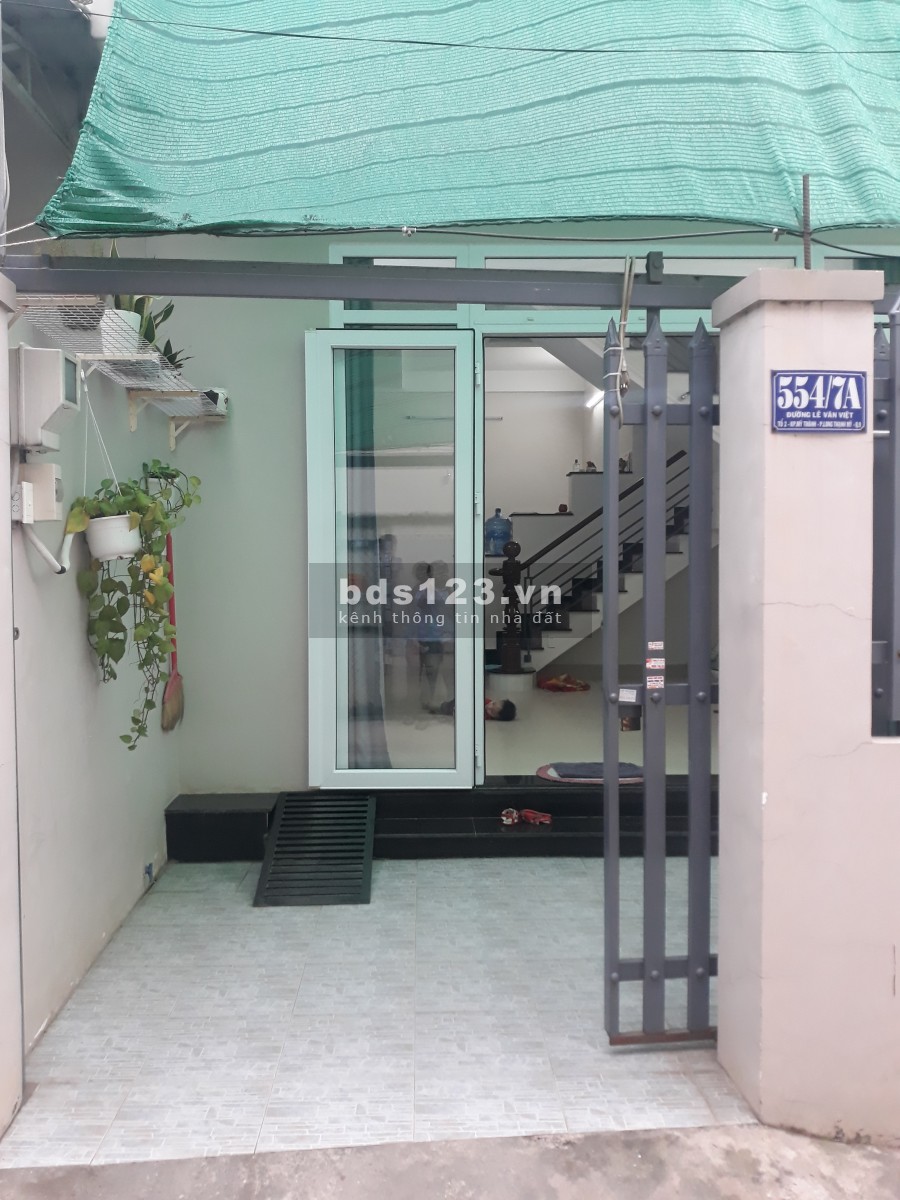 Nhà hẻm 554 Lê Văn Việt, P.Long Thạnh Mỹ, Q9, TP.HCM