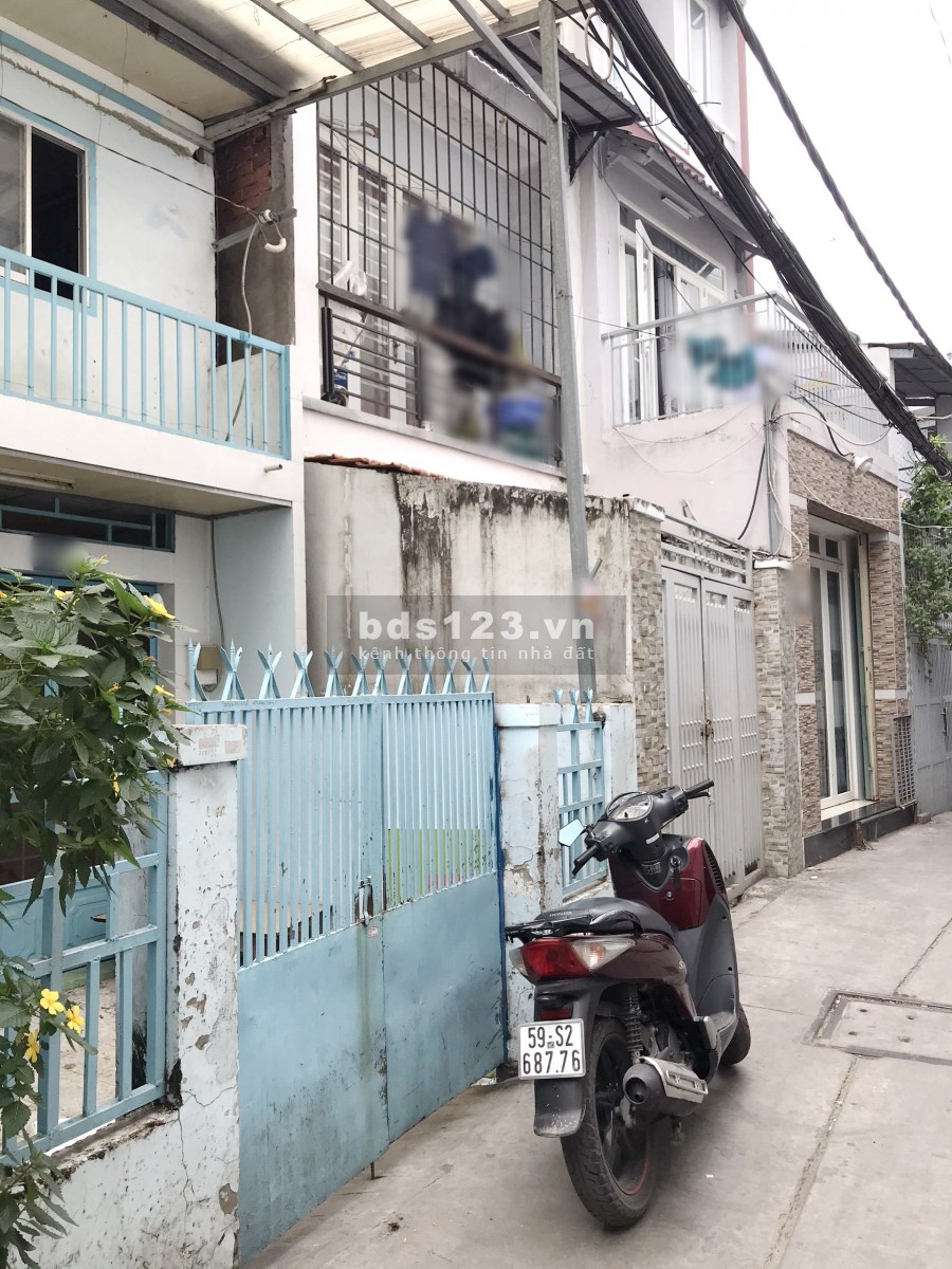 Nhà cấp 4 (4*21m) hẻm 154 Âu Dương Lân P3 Q8