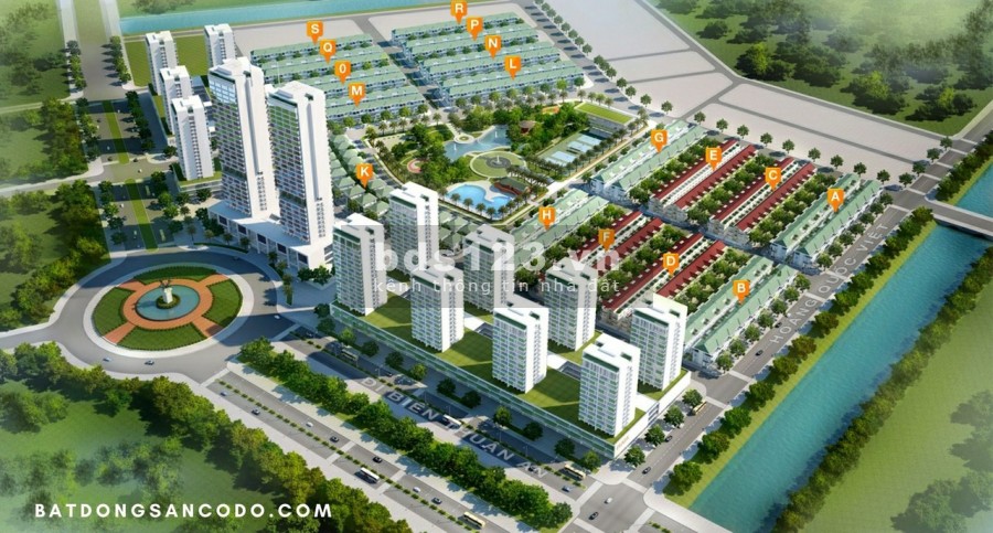 Chính thức mở bán căn dãy block Q, N, S An Cựu City giá đầu tư.