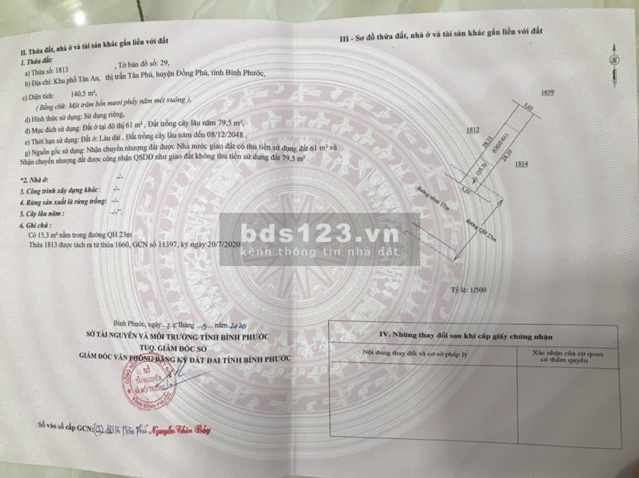 Bán đất ngay KDL Đảo Yến Sơn Hà trong TTHC Huyện Đồng Phú