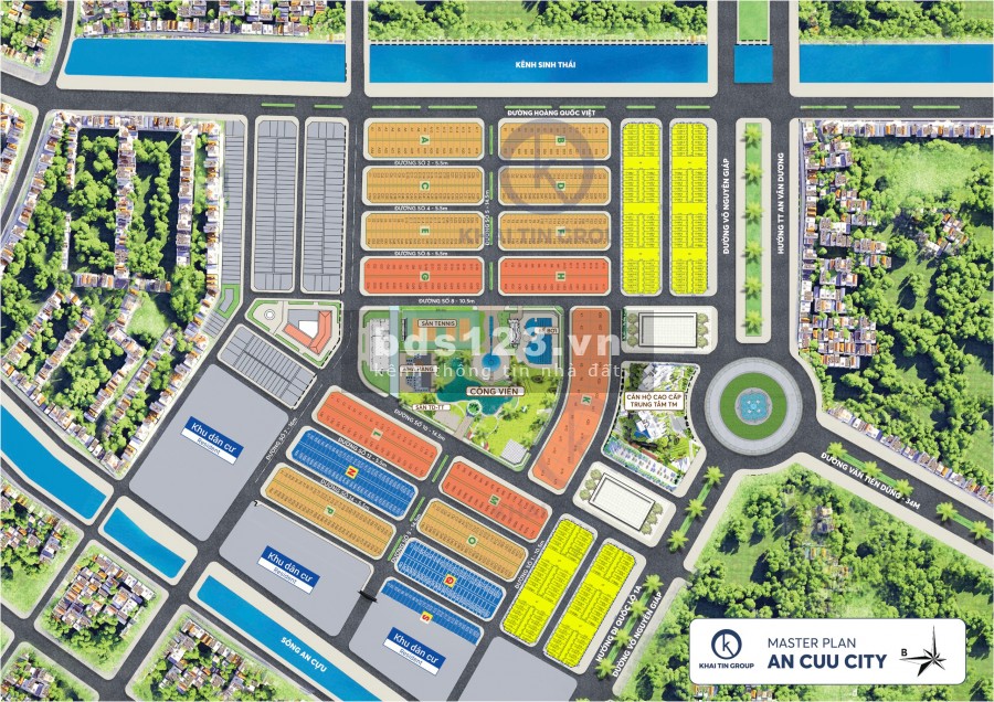 Chính thức mở bán căn dãy block Q, N, S An Cựu City giá đầu tư.