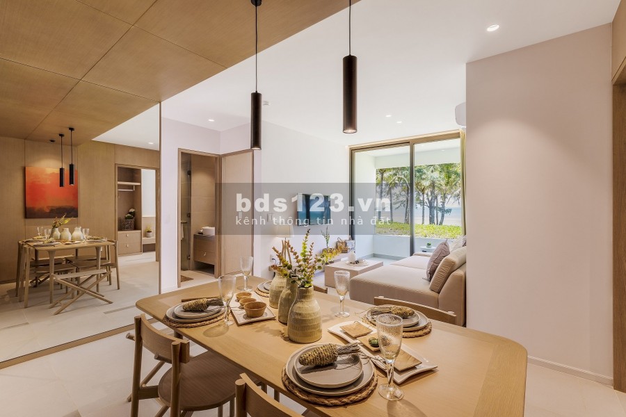 Căn hộ biển chỉ 375tr, sổ hồng lâu dài, nội thất 5 sao
