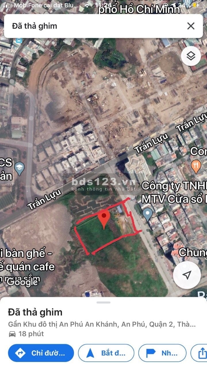 Bán đất 164 Trần Não Bình An Quận 2 1.713m Giá 320 tỷ