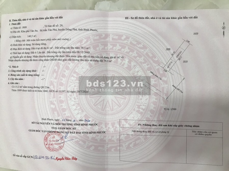 Sở hữu ngay lô đất nằm ngay trung tâm hành chính huyện