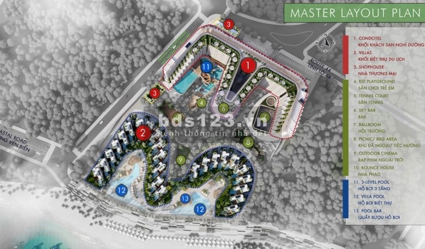 Mở bán khu nghỉ dưỡng Charm Long Hải Resort & Spa Bà Rịa Vũng Tàu