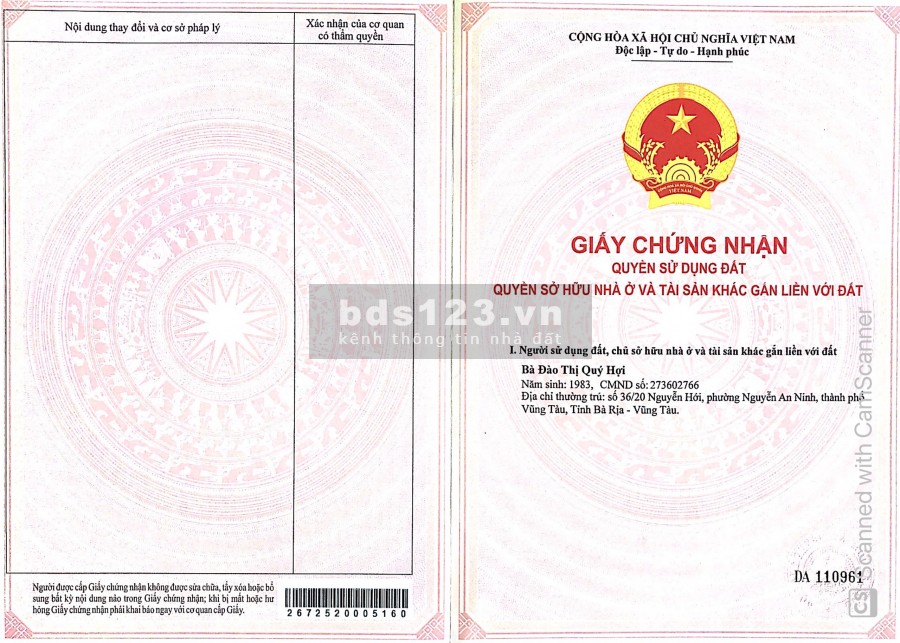 Cuối năm cần bán gấp Đất nền Khu dân cư Phú Mỹ HD450 2 mặt tiền, giá rẻ nhất khu vực.