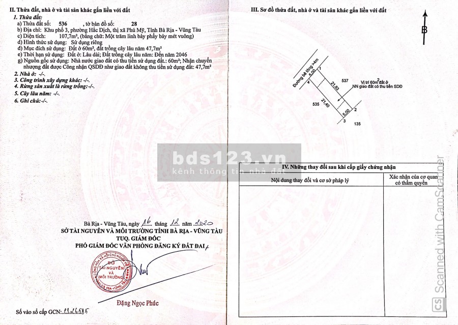 Cuối năm cần bán gấp Đất nền Khu dân cư Phú Mỹ HD450 2 mặt tiền, giá rẻ nhất khu vực.