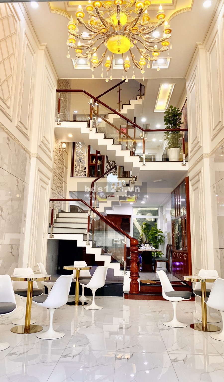 Nhà1 trệt 1 lửng 3 lầu Rich Home, đường QL50, P5, Quận 8