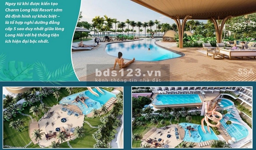 Mở bán khu nghỉ dưỡng Charm Long Hải Resort & Spa Bà Rịa Vũng Tàu