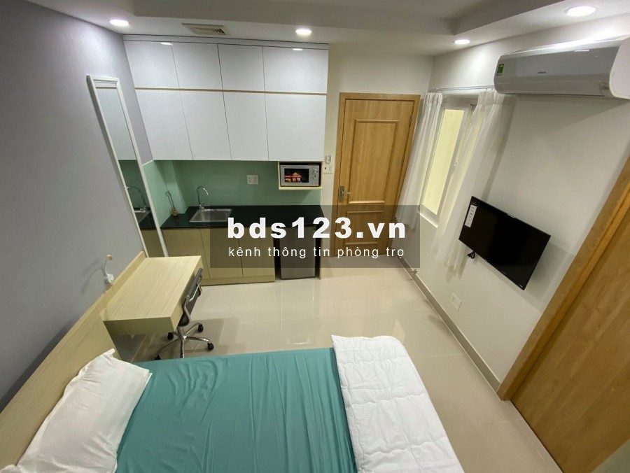Căn hộ dịch vụ Full Nội Thất Vừa mới Hoàn Thiện mới keng 100%.
