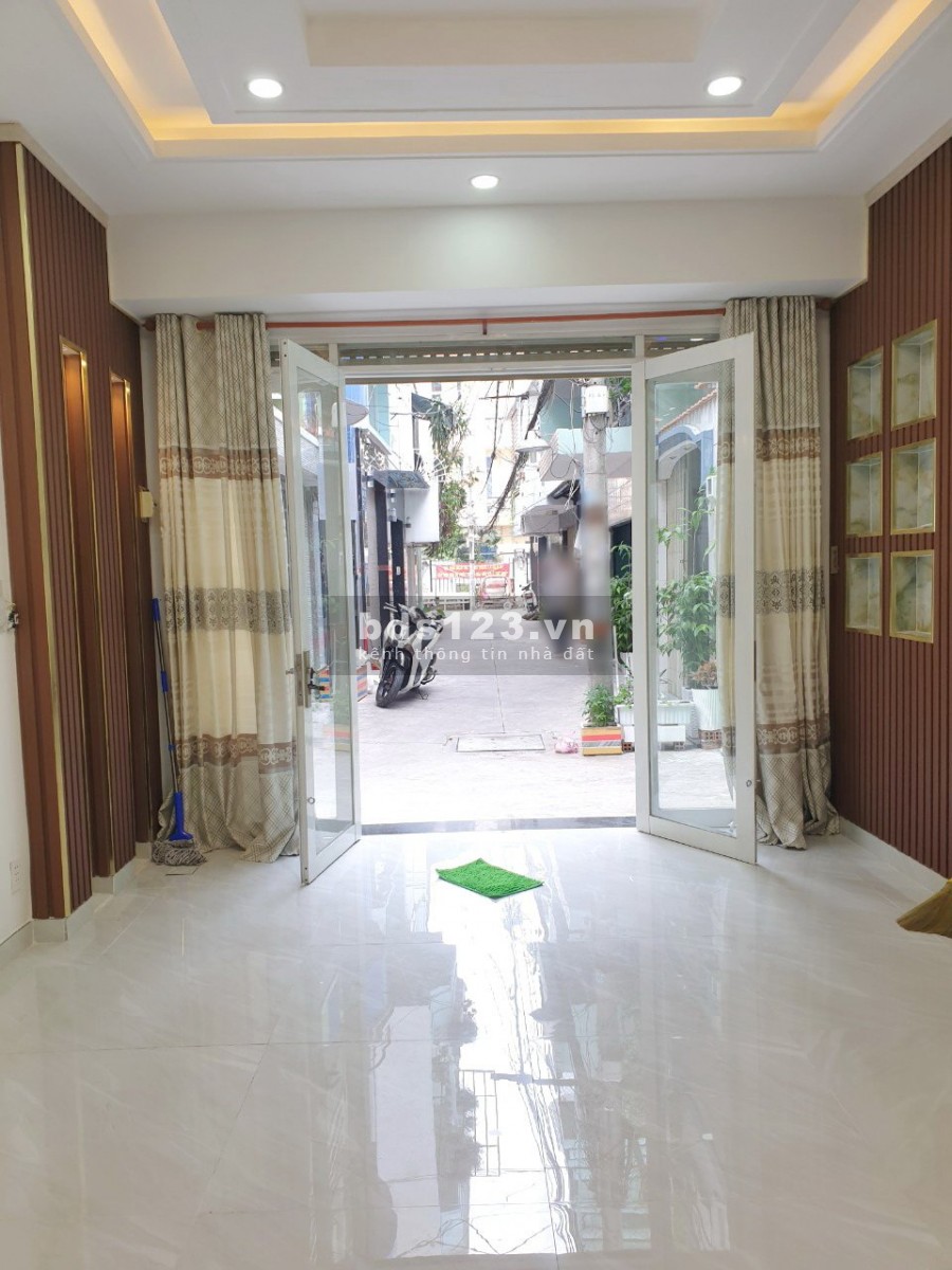 Nhà mới 3lầu/nở hậu (full nội thất) HXH 137 Âu Dương Lân P2 Q8