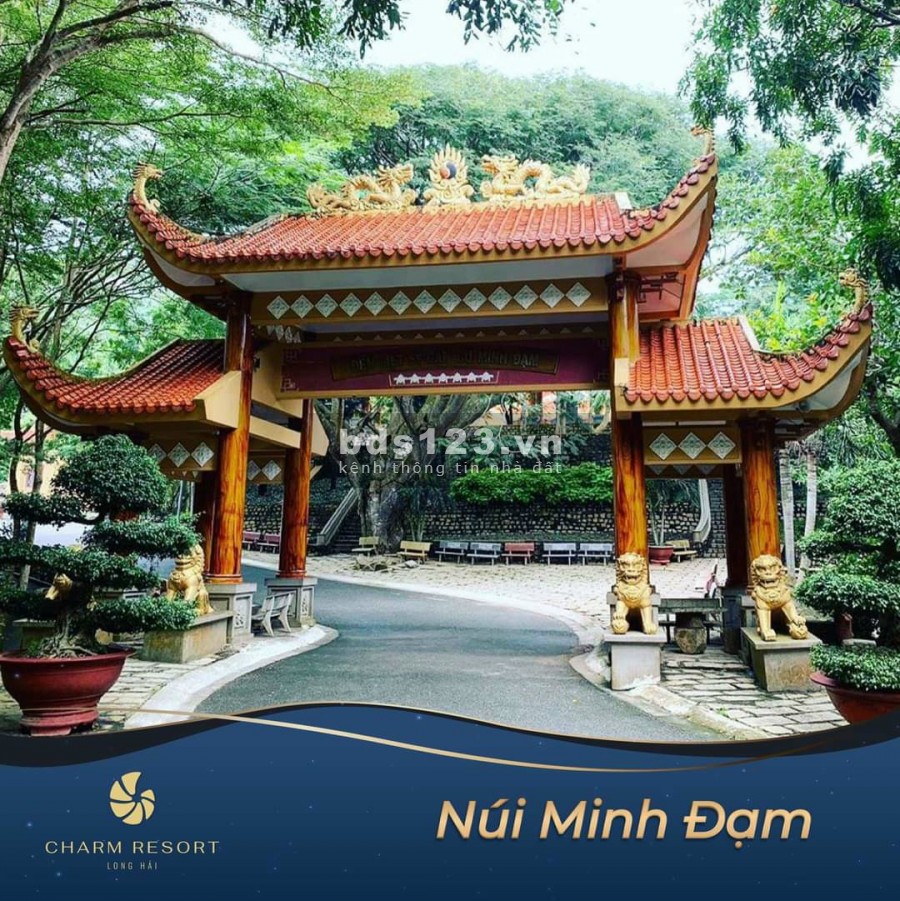 CHARM RESORT LONG HẢI Nghĩ Dưỡng tuyệt đẹp ngắm hoàng hôn trên biển với lợi nhuận khủng Kế Bên Dinh Cô và Núi Minh Đạm Hotline: 0939836718 - 0888816718
