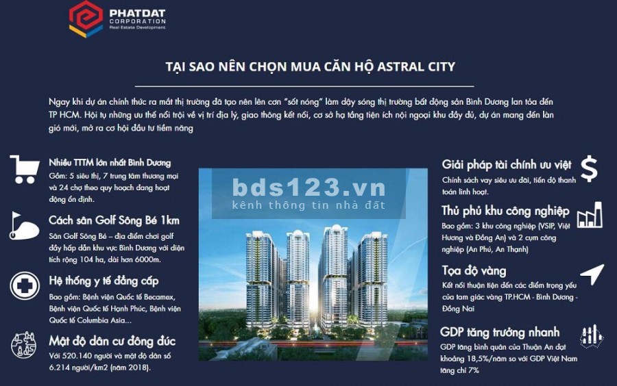 DỰ ÁN CAO CẤP XỨNG TẦM ĐẦU TƯ Ở BÌNH DƯƠNG