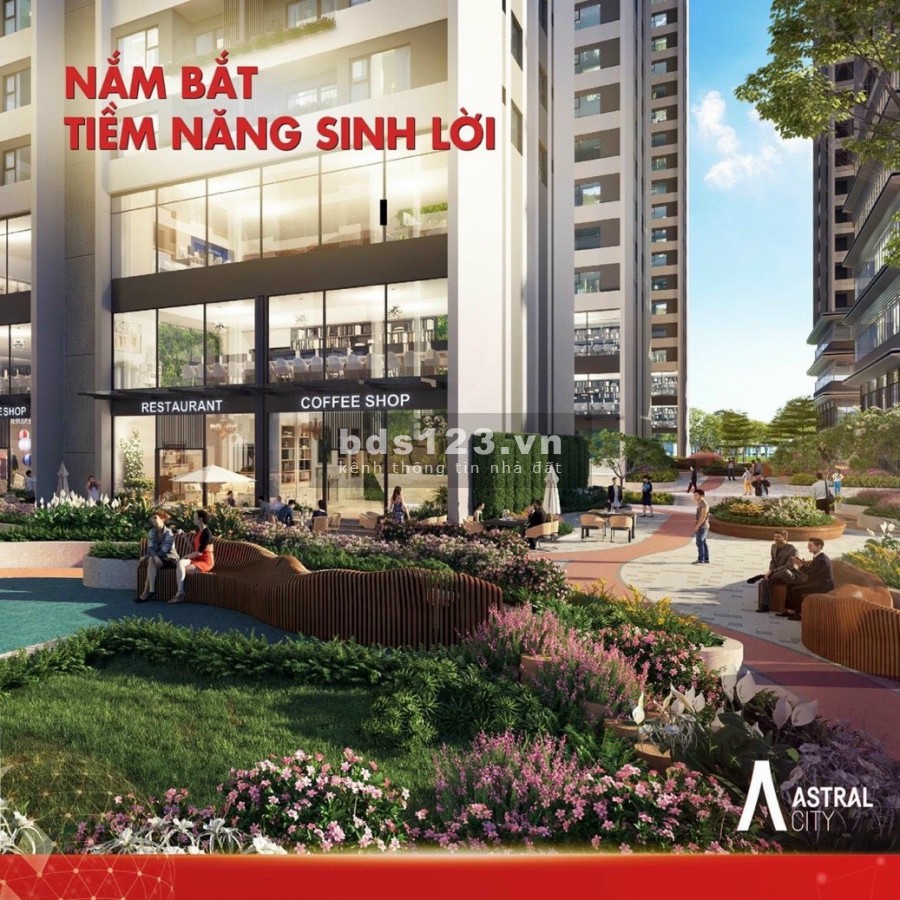 THÁP RIGEL- VIÊN NGỌC CỦA ASTRAL CITY TRÊN MT QL13, TT30% SỞ HỮU, VAY 70% VP
