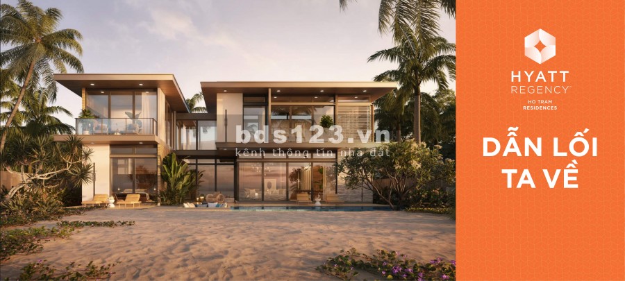 Biệt thự biển Hyatt Regency Hồ tràm mở bán đợt 1, chỉ 16 tỷ/căn, có ngân hàng cho vay.LH: 0936622365
