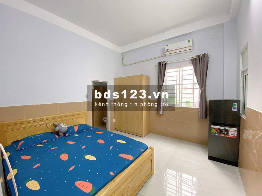 Phòng Có Nội Thất, 25 (m2) MÁY LẠNH, TỦ LẠNH, TỦ QUẦN ÁO, NỆM Full Nội Thất (NHƯ HÌNH)