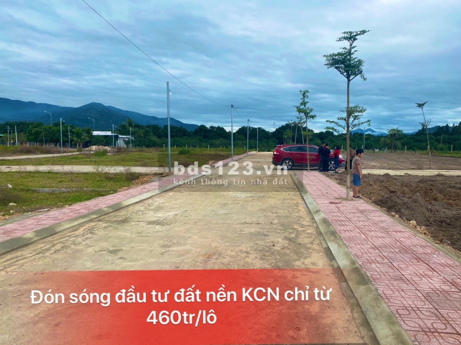 Bán đất nền sổ đỏ KCN tại Khánh Hòa xã Suối Tân, Cam Lâm chỉ 460tr/lô