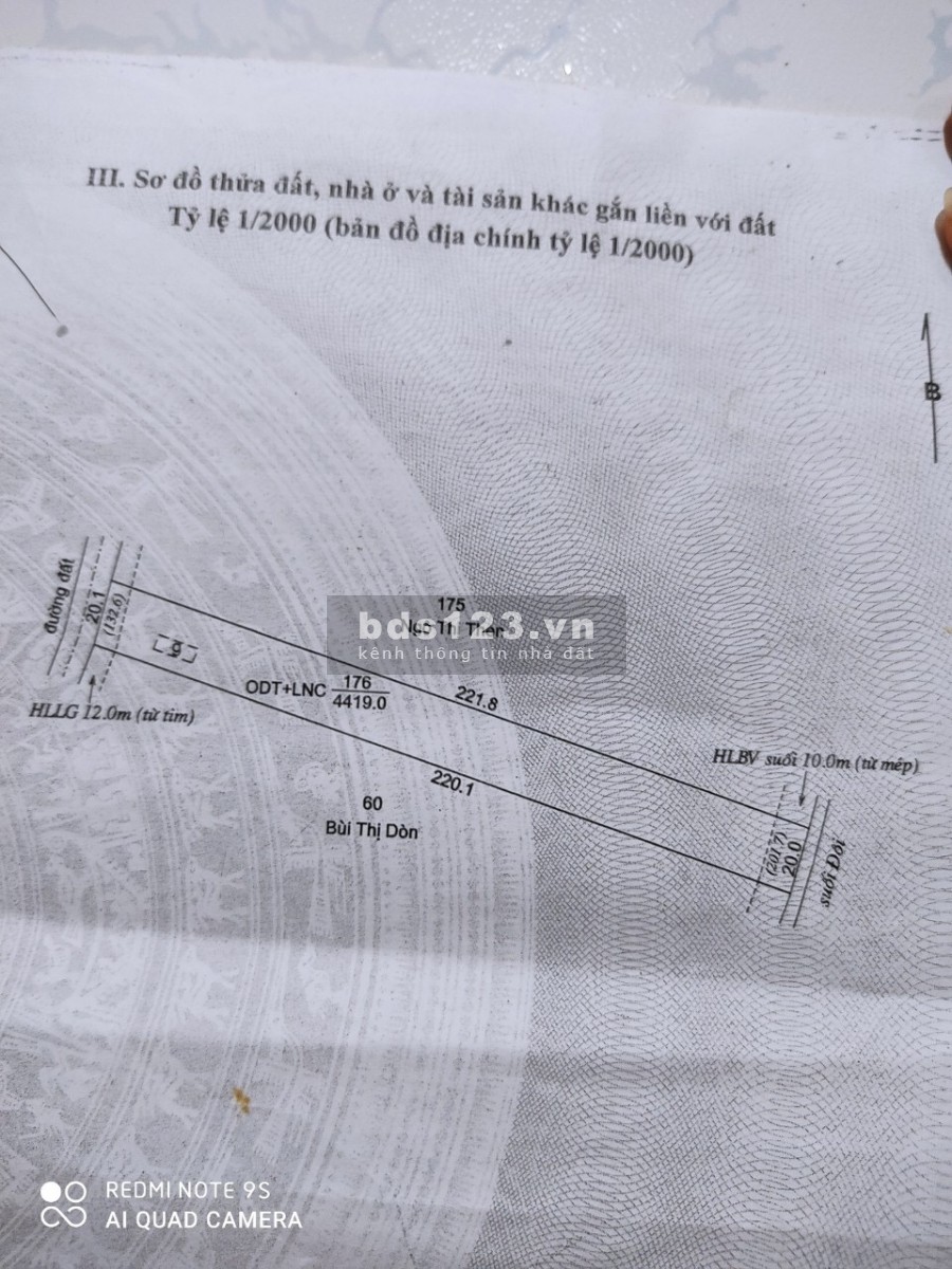 Bán đất đường Ngô Tất Tố huyện Chơn Thành