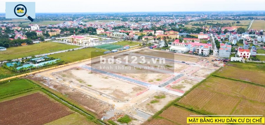 50 Lô Đất Nền Đấu Giá TT Vương - TP Hưng Yên