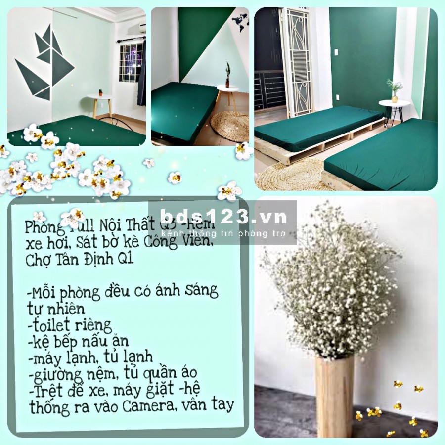 Cho thuê Căn Hộ Lý Chính Thắng - Nam Kỳ Khởi Nghĩa Quận 3 chợ Tân Định