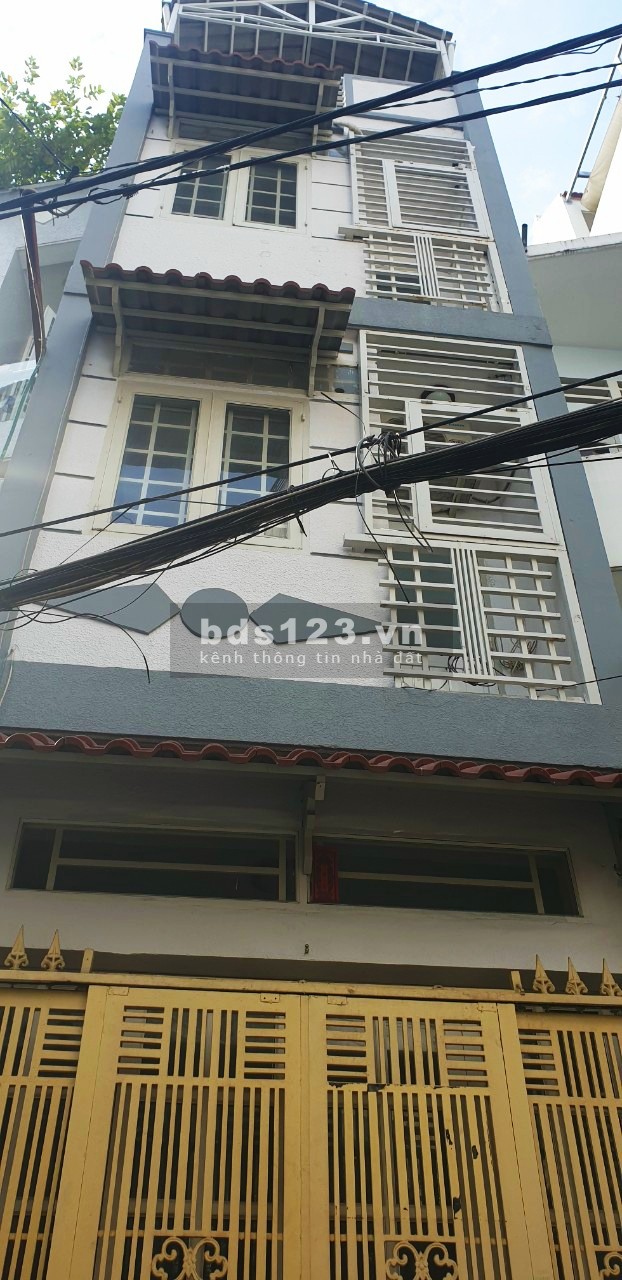 Cho thuê nhà 1 trệt 3 lầu, DT 3x8m, có máy lạnh, hẻm xe tải Phan Đình Phùng, Phú Nhuận. Giá tốt