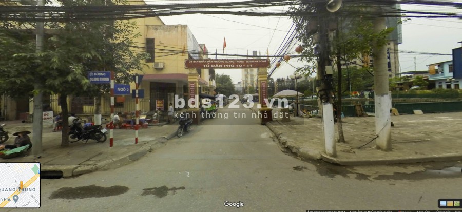 Bán nhà ngõ 2 Quang Trung, Hà Đông 30m2 3 tầng oto đỗ cửa 3,4 tỷ