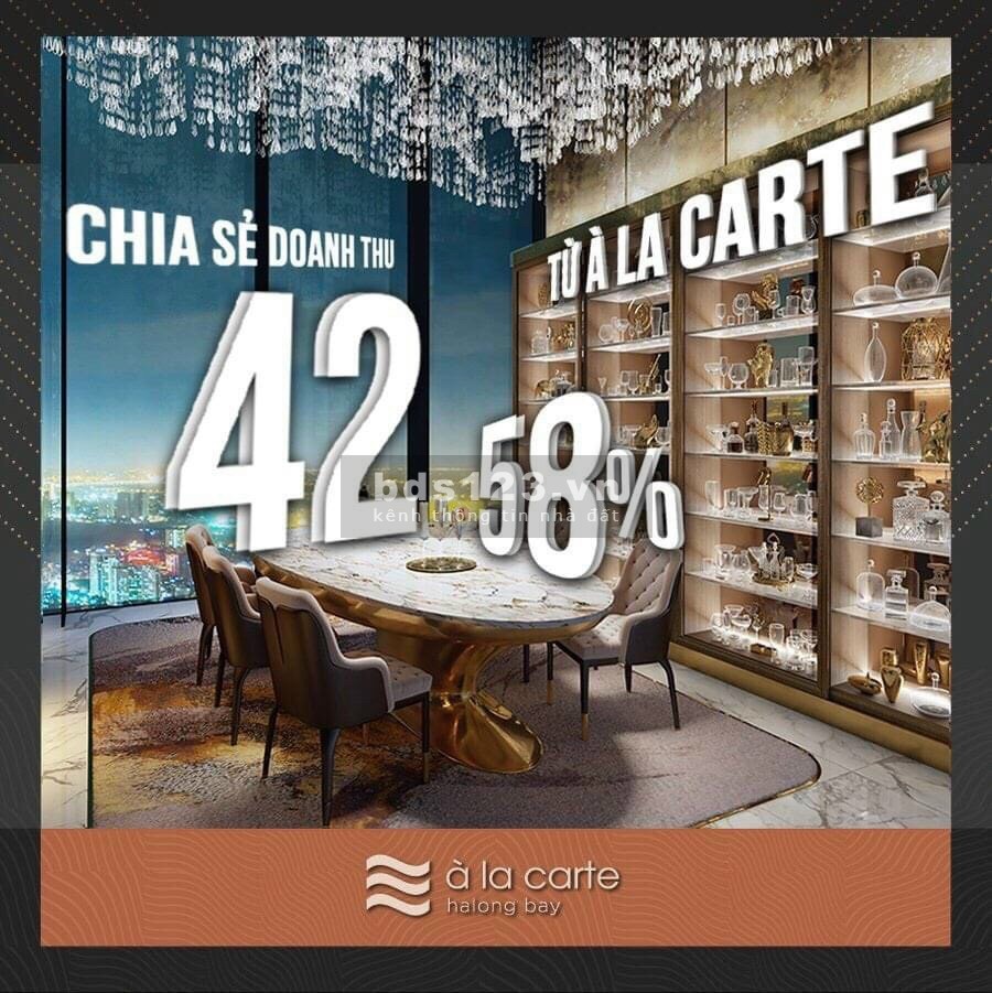 A la carte Hạ Long Bay - Tòa tháp khách sạn và căn hộ mặt vinh