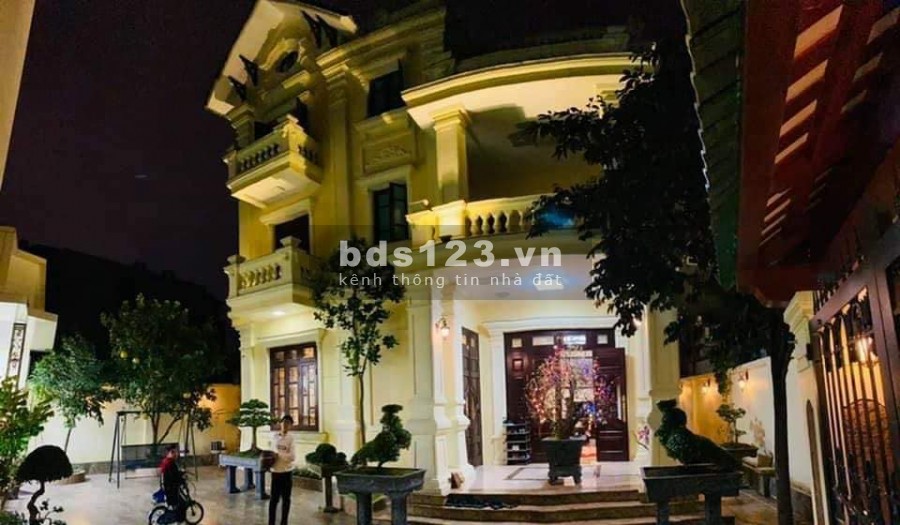 Bán nhà biệt thự, Xuân Đỉnh, 317m2 x 3T, mặt tiền 8m, 14.5 tỷ
